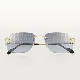 sunglasses, classic c de cartier motif|cartier sunglasses with panther.